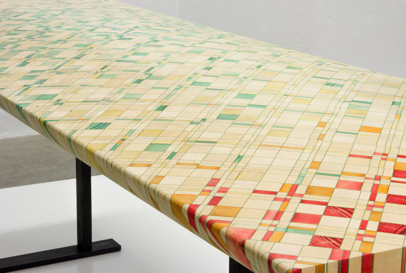 endgrain raw edges designboom