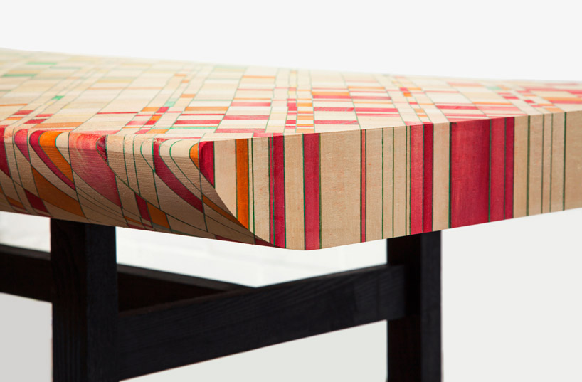 endgrain raw edges designboom