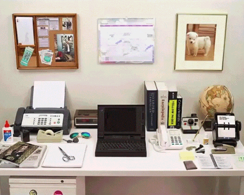 harvard innovation lab visualizes the evolution of the desk 