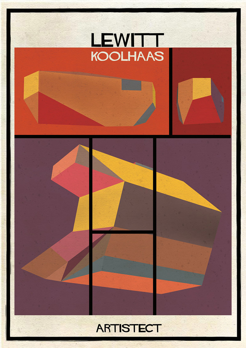federico babina intersects art with stylistically similar architecture