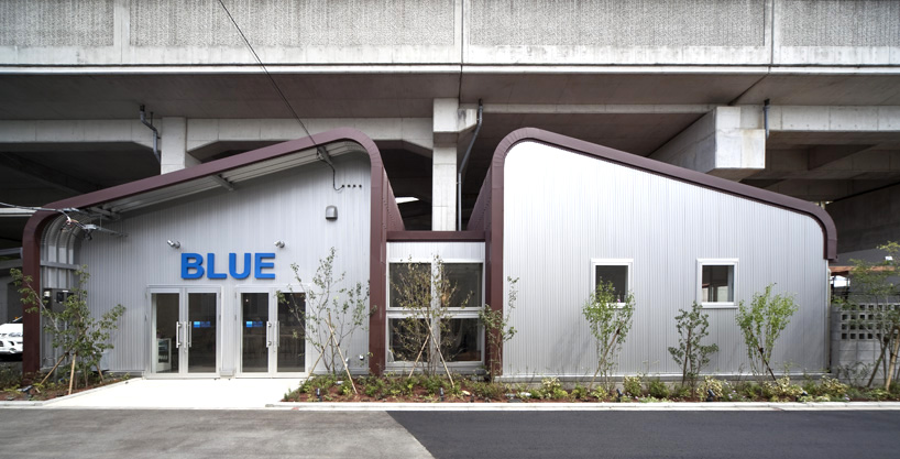 framedesign co blue tamagawa outdoor fitness club railway tokyo