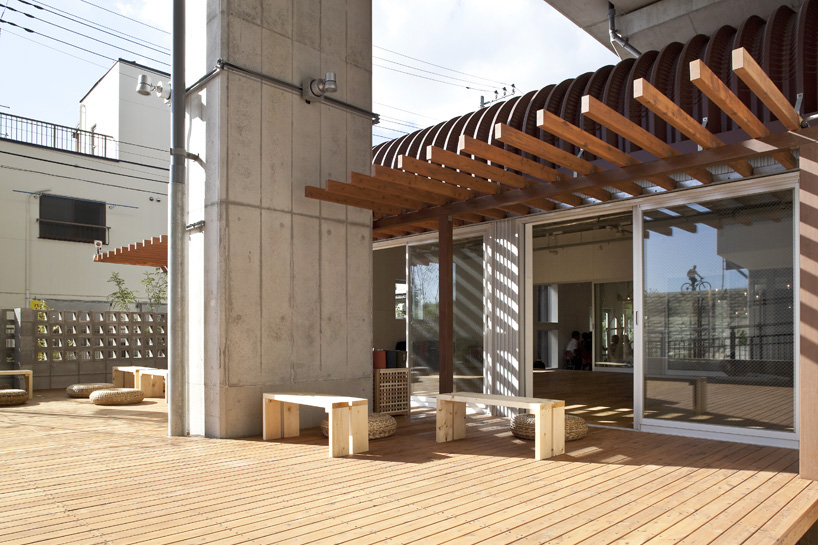 framedesign co blue tamagawa outdoor fitness club railway tokyo