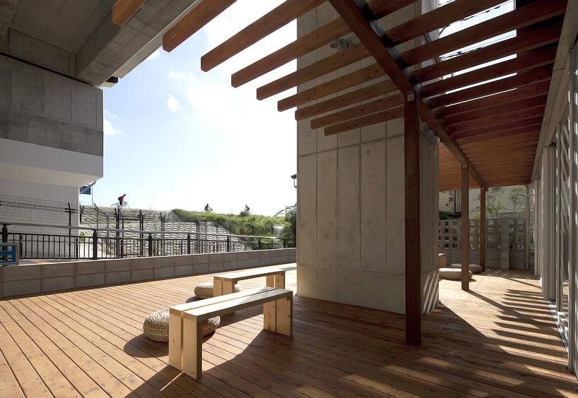 framedesign co blue tamagawa outdoor fitness club railway tokyo