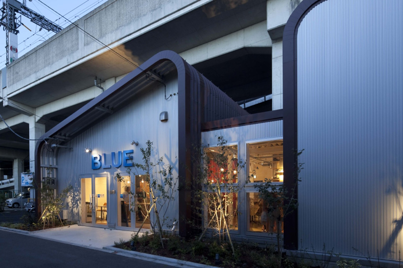 framedesign co blue tamagawa outdoor fitness club railway tokyo