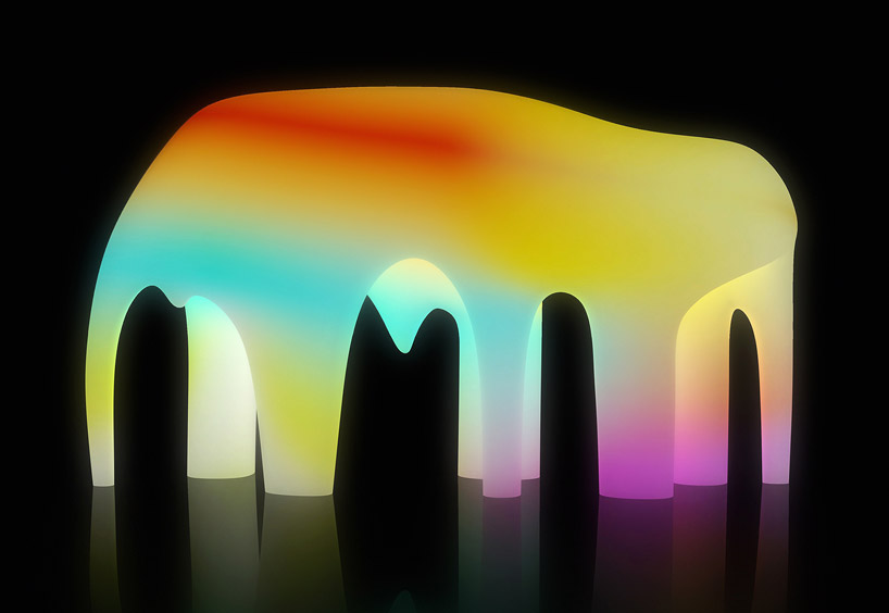 friendswithyou inflate light cave at the standard, high line in new york