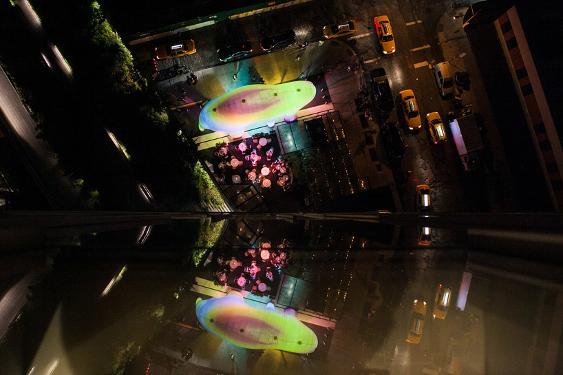 friendswithyou inflate light cave at the standard, high line in new york