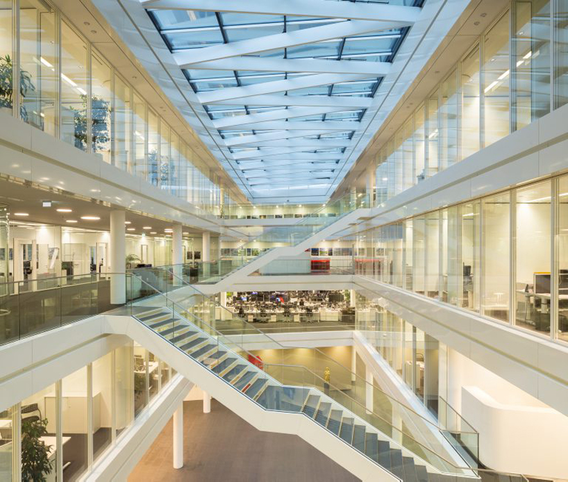 new trianel headquarters by gmp architekten opens in aachen