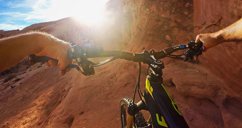 the GoPro HERO4 action sports camera shoots video in 4K