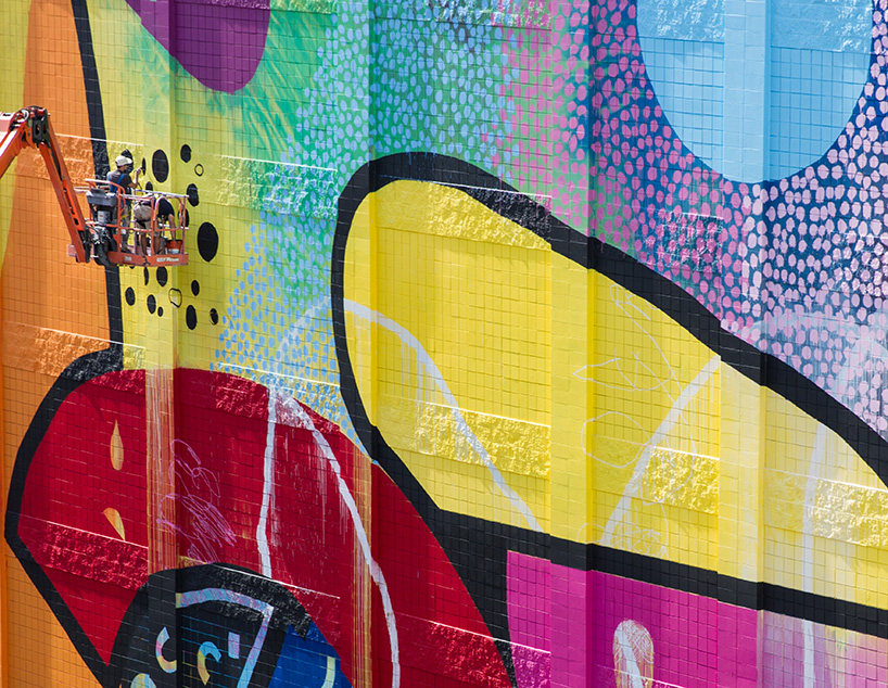 madison theater mural in detroit by HENSE
