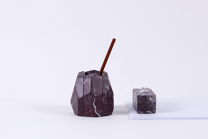 jinsik kim stone age sculpture stationery