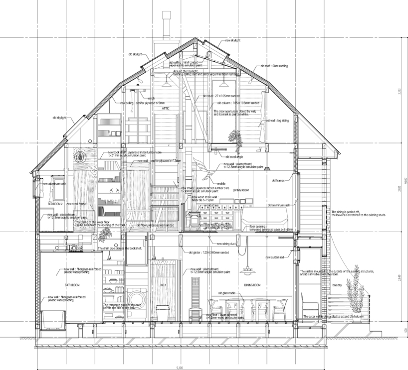 koji aoki architects house in chofu designboom