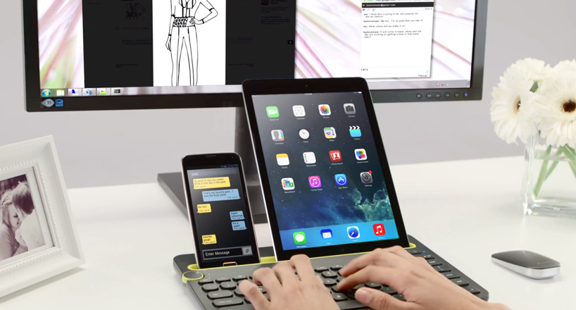 logitech multi-device keyboard K480 presented at the IFA 2014