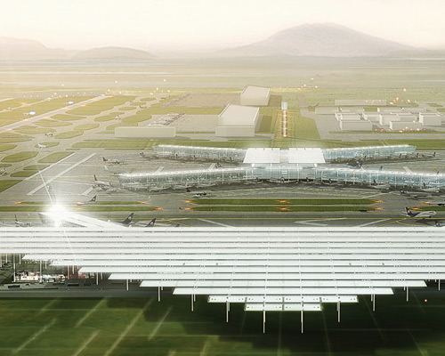 JAHN + LOGUER + ADG proposal for new mexico city airport competition