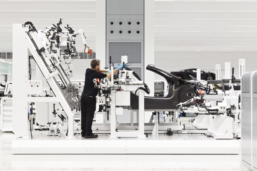 an inside look at McLaren automotive's production centre in woking, UK