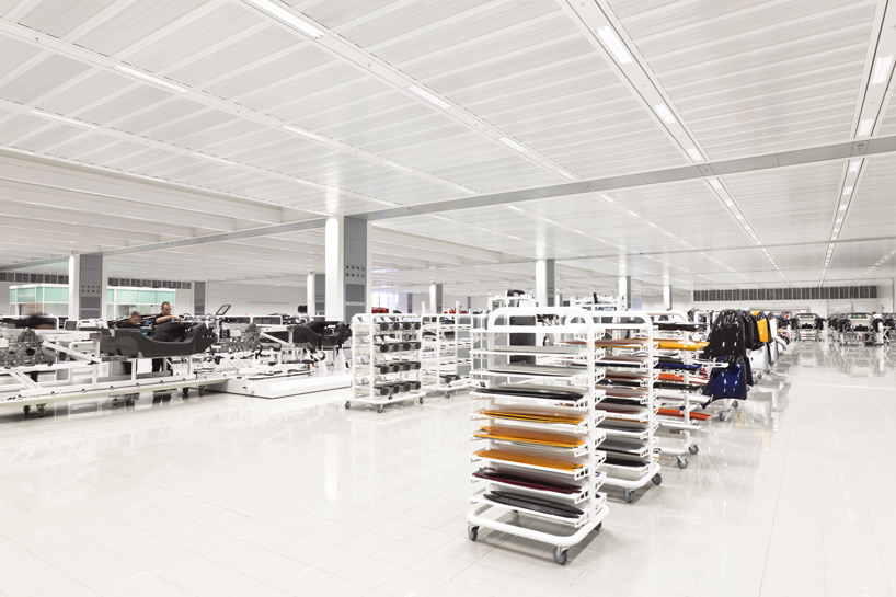 an inside look at McLaren automotive's production centre in woking, UK