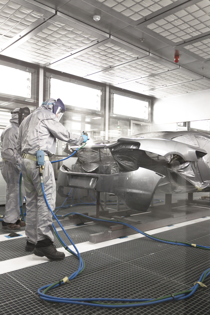 an inside look at McLaren automotive's production centre in woking, UK
