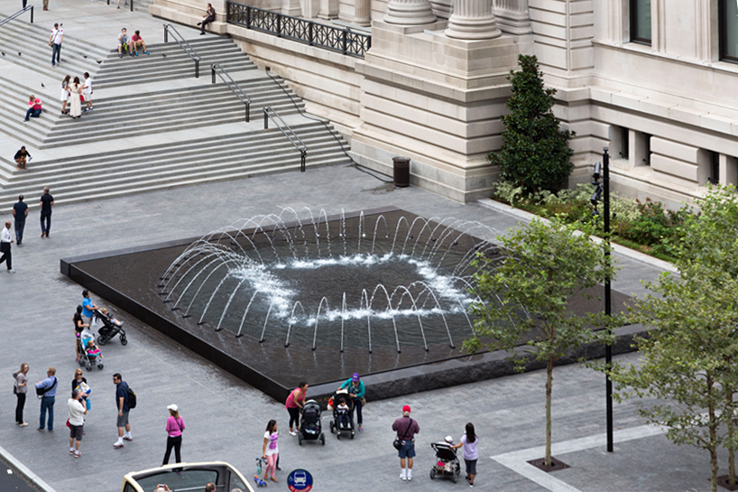 metropolitan museum david h. koch plaza OLIN new york designboom