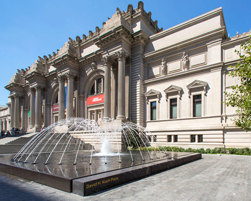 the met's david h. koch plaza by OLIN opens in new york