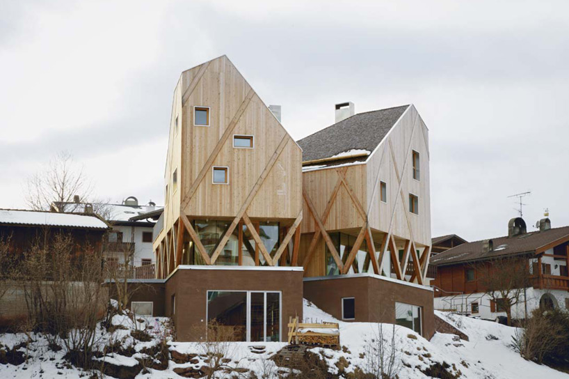 modus architects shapes artist residence + atelier in italian mountains