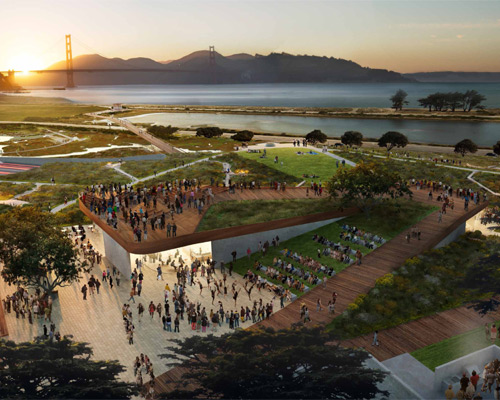 competing designs revealed for presidio parklands project in san francisco