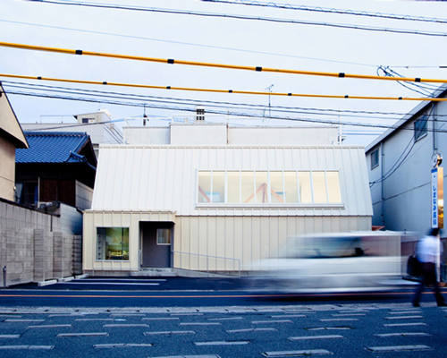 dental clinic by oishi masayuki & associates features large skylights