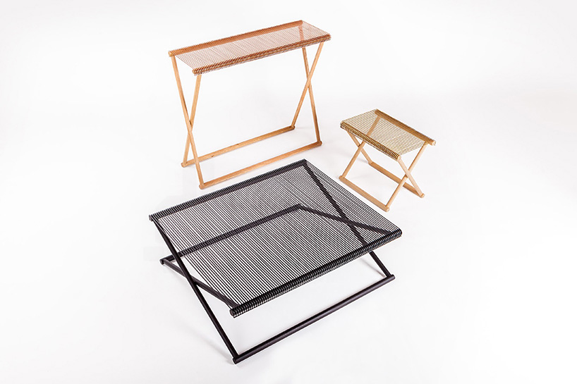 omri revesz damian tatangelo trestle series furniture mingardo