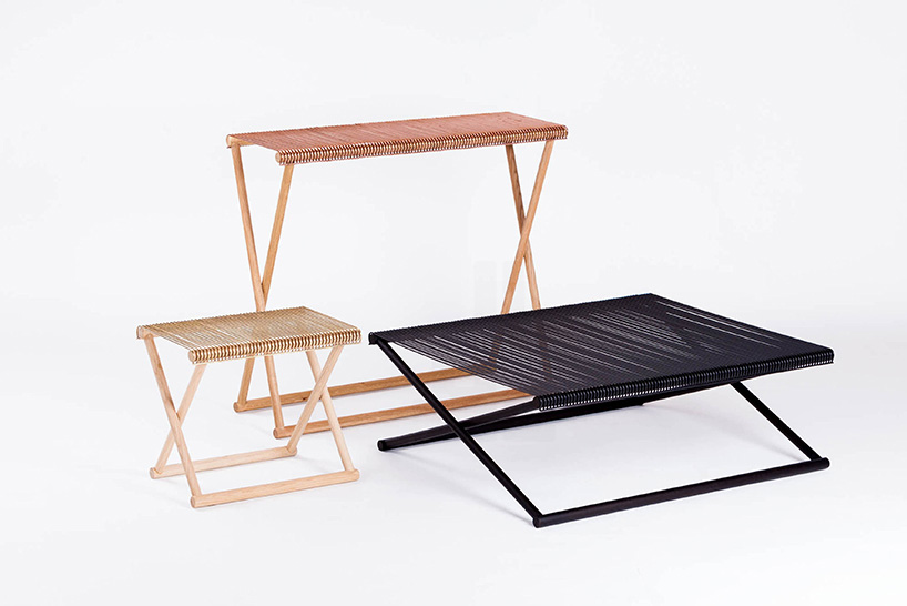 omri revesz damian tatangelo trestle series furniture mingardo