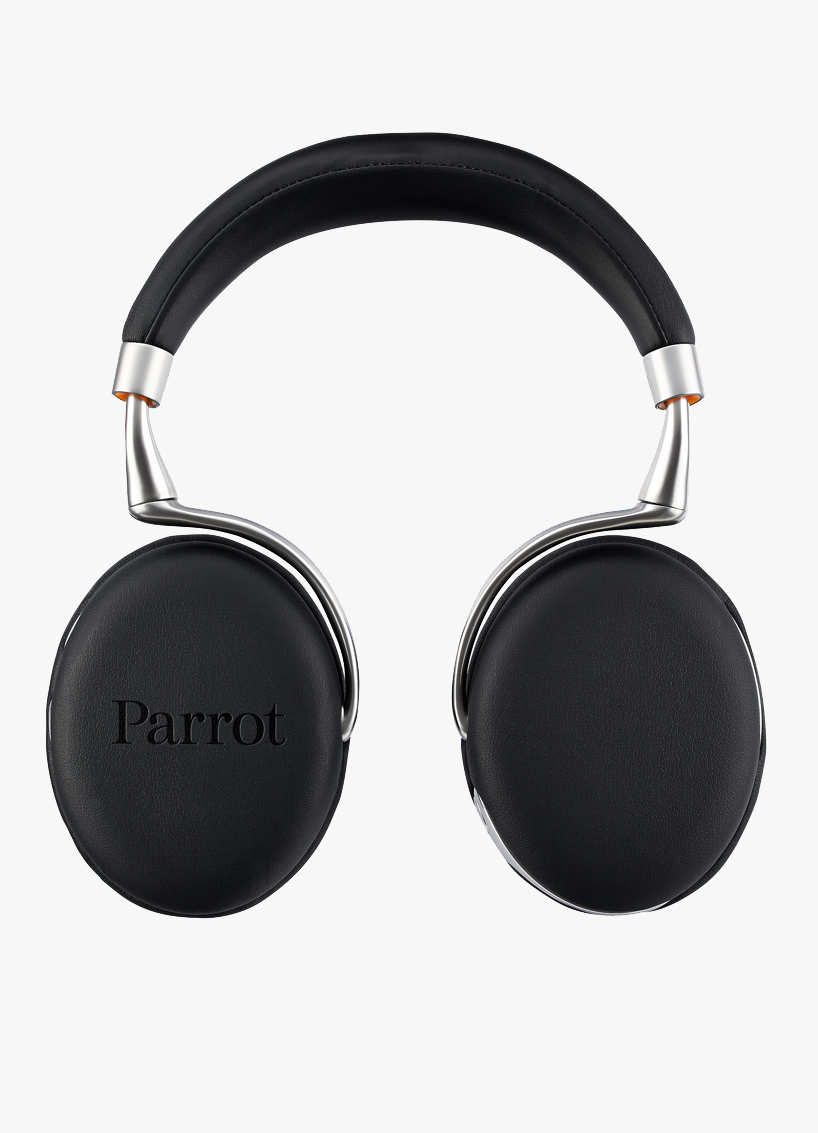 parrot zik 2.0 wireless headphones designed alongside philippe starck