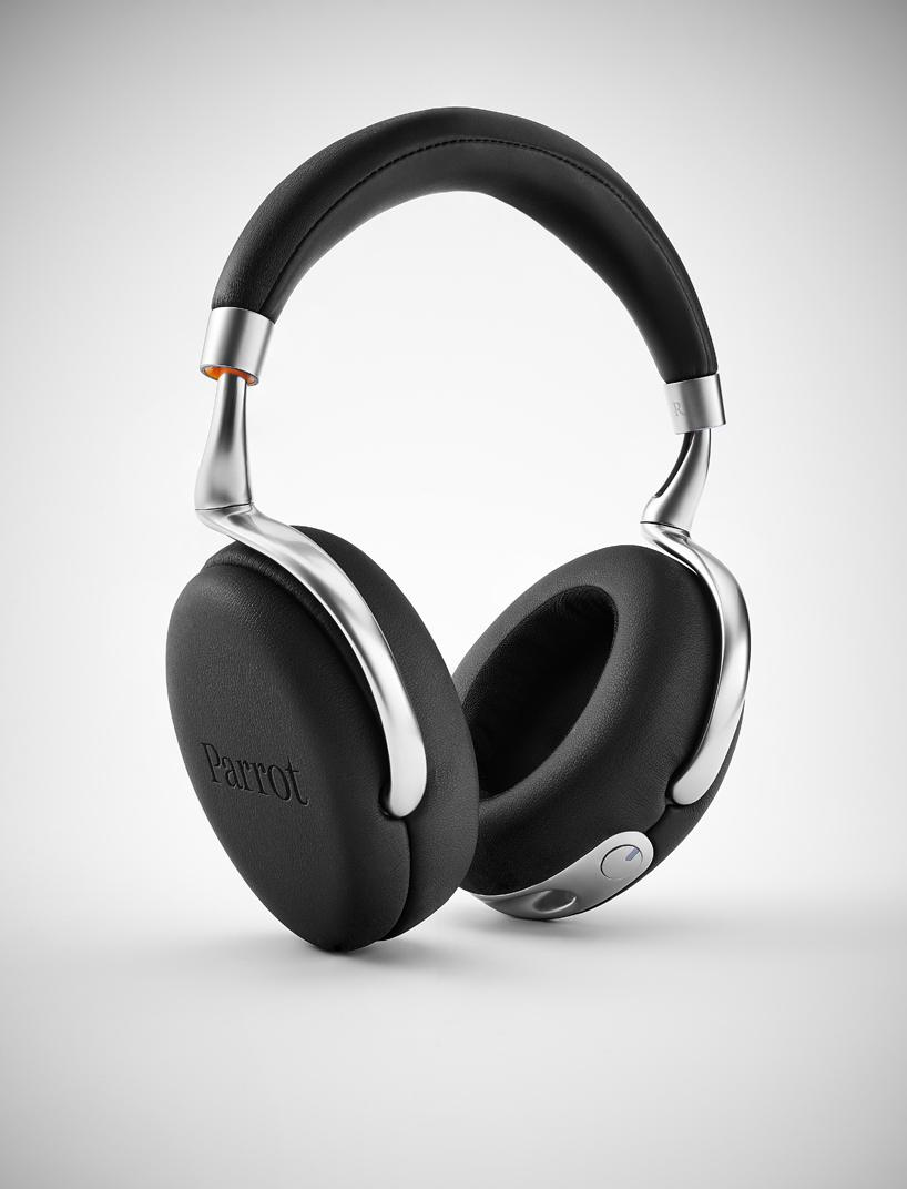 parrot zik 2.0 wireless headphones designed alongside philippe starck