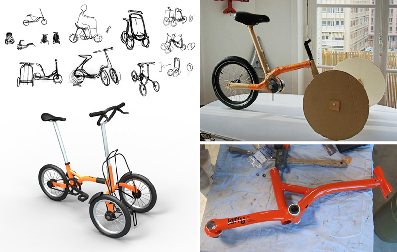 kiffy folding tricycle