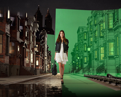 ralph lauren 4D holographic spring '15 collection show in central park