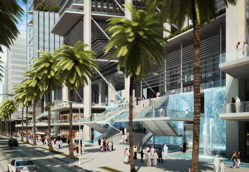 richard rogers stirk harbour partners al maryah plaza abu dhabi designboom