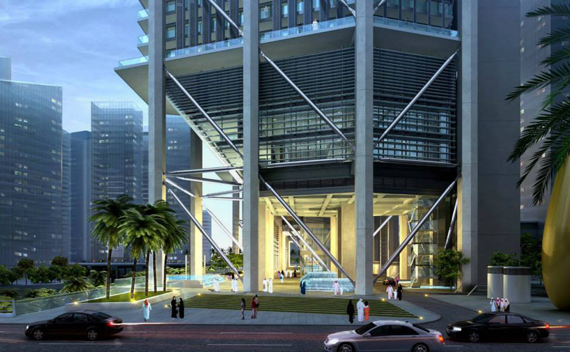 richard rogers stirk harbour partners al maryah plaza abu dhabi designboom