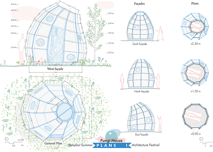 hugo anaximandro rodriguez rial miguel angel lopez carro fungi house yarkyfest summer architecture festival russia