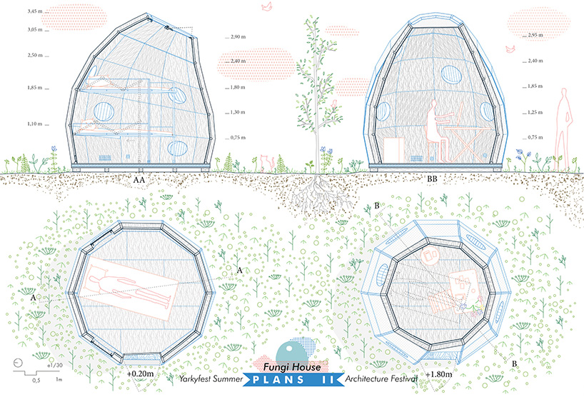 hugo anaximandro rodriguez rial miguel angel lopez carro fungi house yarkyfest summer architecture festival russia