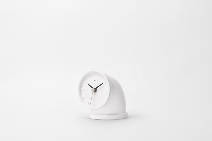 rooflab studio andrea bellotto plumber table clock