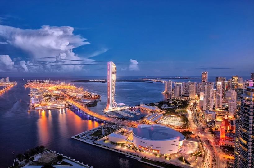 skyrise miami tower arquitectonica berkowitz designboom