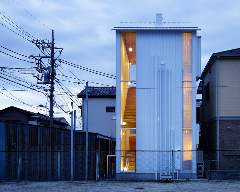 white hut and tilia japonica by takahashi maki and associates