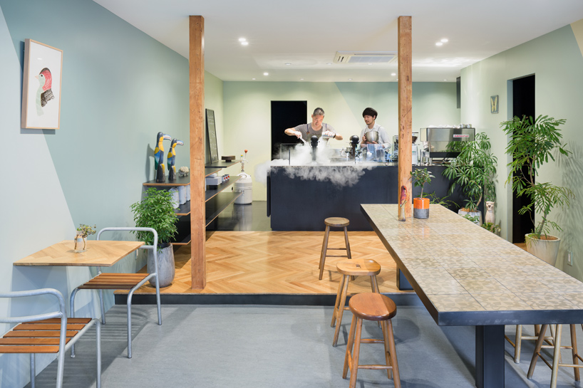 snow picnic ice cream store in tokyo by torafu architects