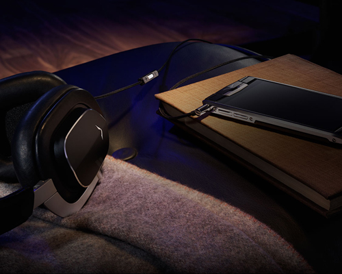 vertu V headphones and speakers created alongside bang & olufsen