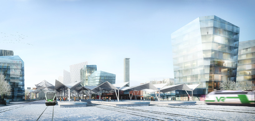 tampere travel and service center by AZPML + lahdelma & mahlamäki