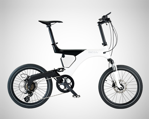 carbon fiber BESV panther PS1 is the lightest commuter electric-bike