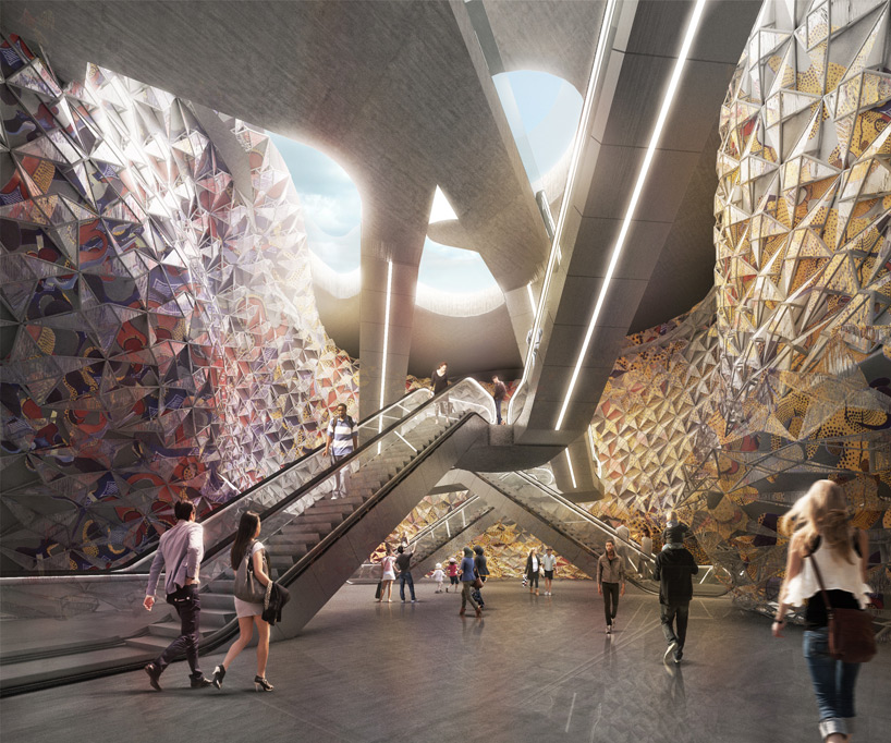 EMBT wins competition for clichy montfermeil metro station in paris
