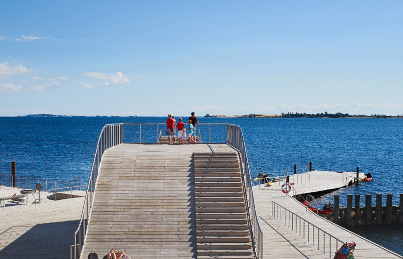 JDS architects julien de smedt faaborg harbour bath copenhagen designboom
