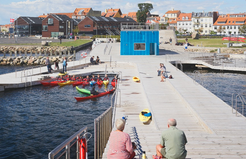 JDS architects julien de smedt faaborg harbour bath copenhagen designboom