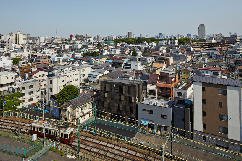 KINO architects masahiro kinoshita KURO building tokyo designboom