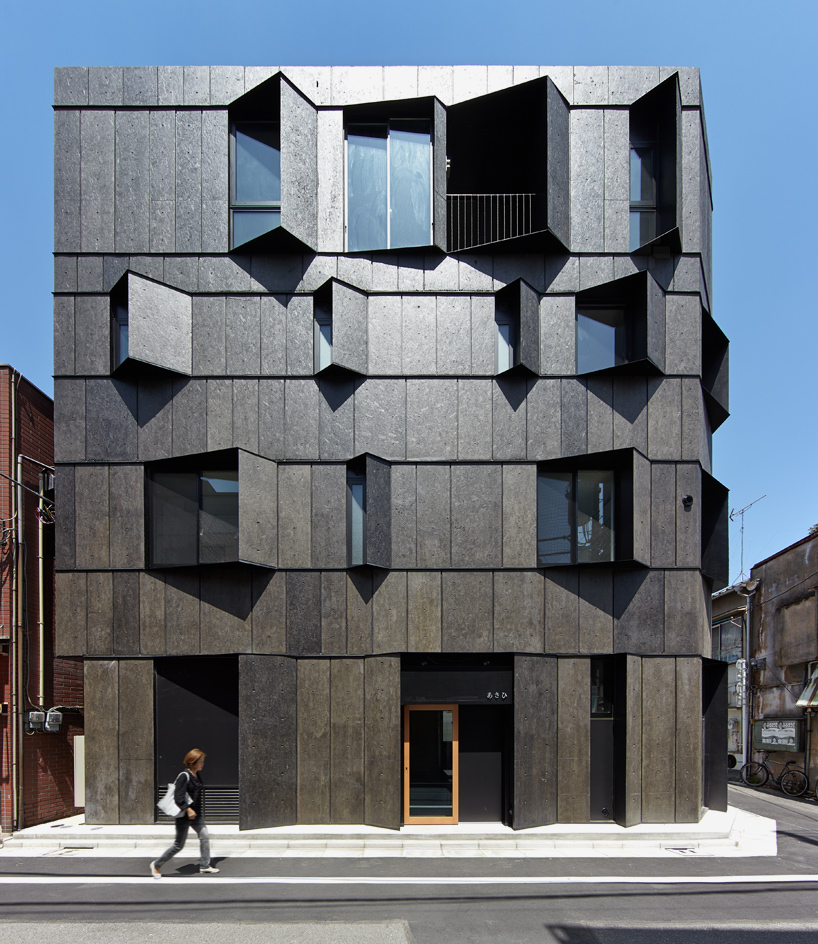 KINO architects masahiro kinoshita KURO building tokyo designboom