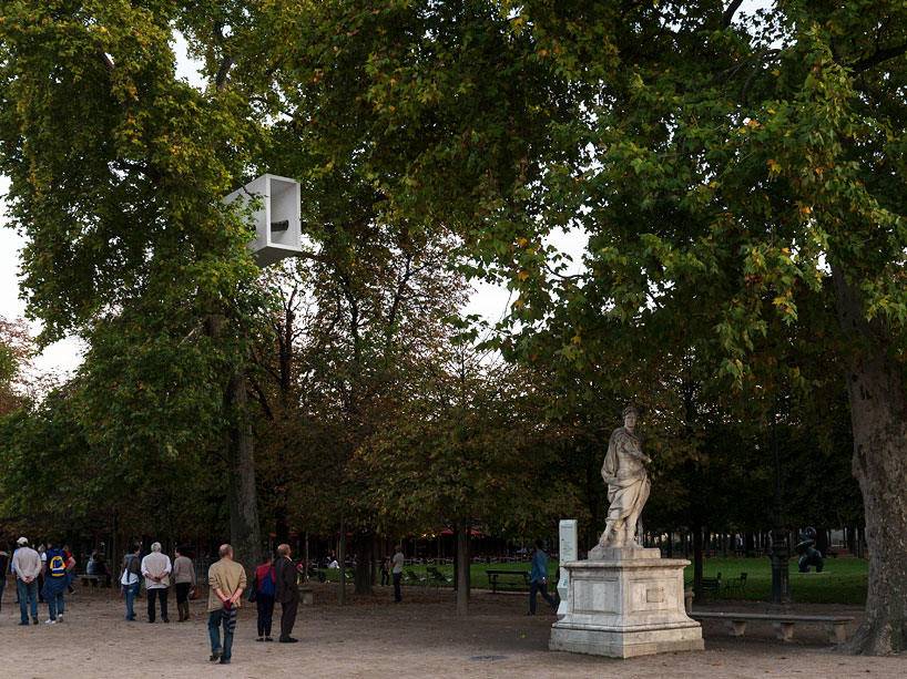 L/B build beautiful Tube #3 tree habitat for FIAC!