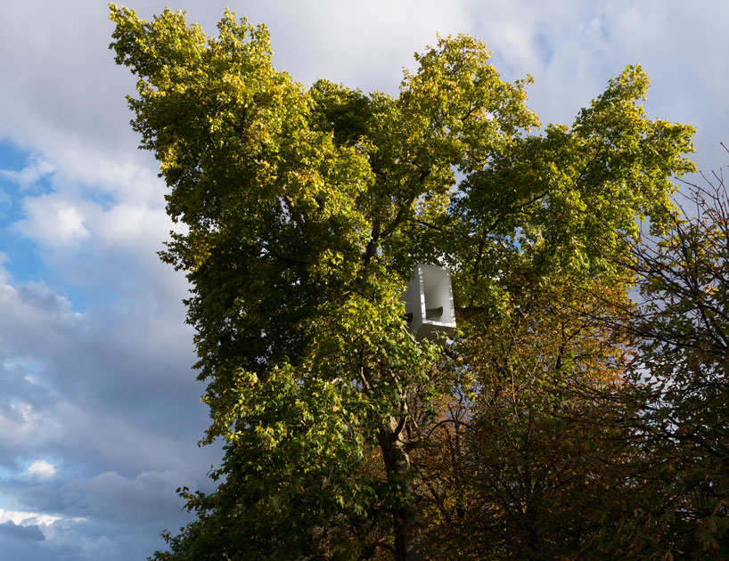 L/B build beautiful Tube #3 tree habitat for FIAC!