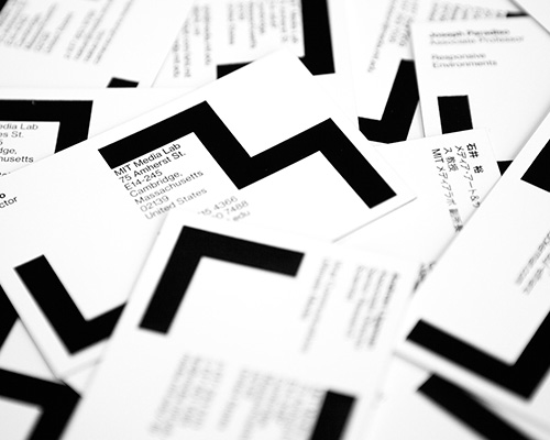 the new MIT media lab identity by pentagram